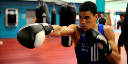 British middleweight boxing hopeful Anthony Ogogo